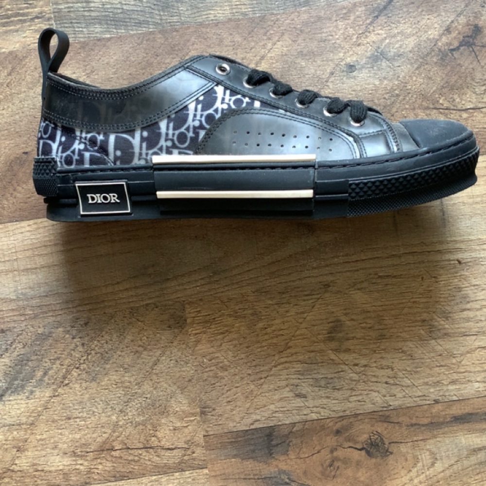 Dior Monochrome Logo Sneakers